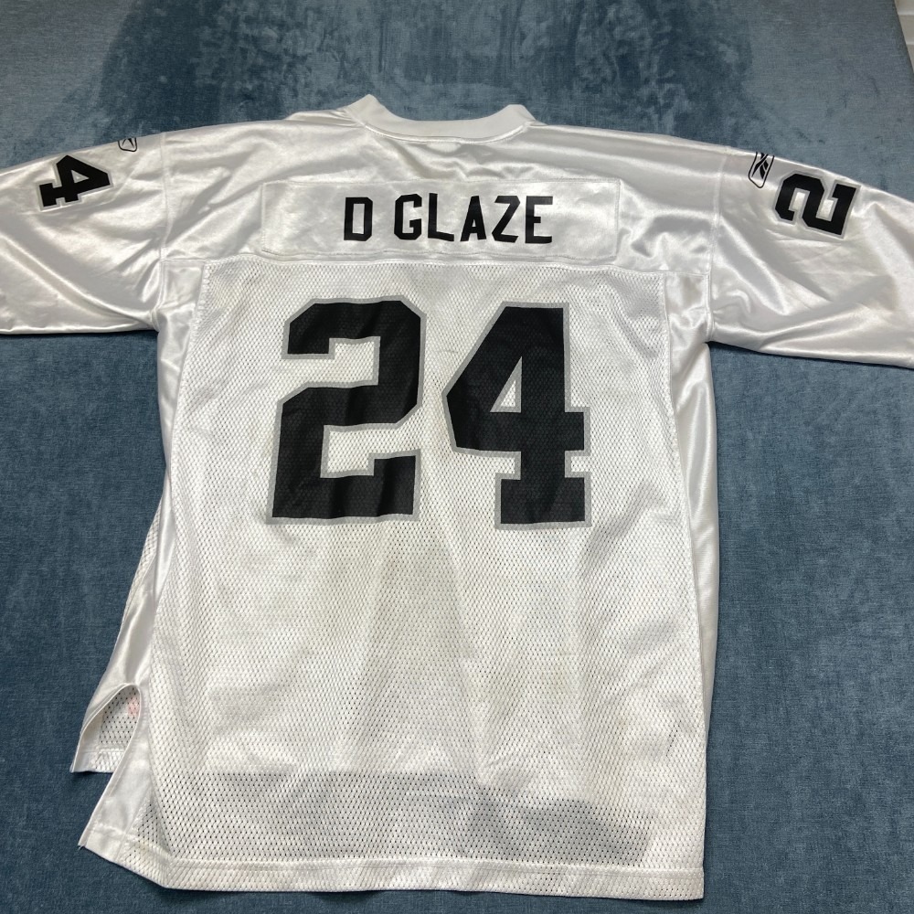 Reebok NFL Players Las Vegas Raiders Football Jersey Mens XL White D Glaze #24 - Picture 11 of 16